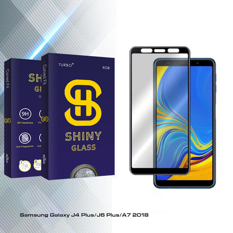 محافظ صفحه نمایش سرامیکی آتوچبو مدل Shiny Glass مناسب برای گوشی موبایل سامسونگ Galaxy J4 Plus/J6 Plus/A7 2018