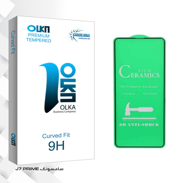 محافظ صفحه نمایش کولینگ مدل Olka glass مناسب برای گوشی موبایل سامسونگ J7 PRIME