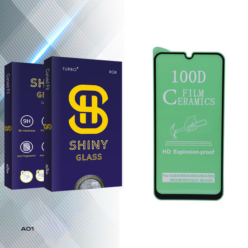 محافظ صفحه نمایش آتوچبو مدل Shiny Glass مناسب برای گوشی موبایل سامسونگ galaxy A 01