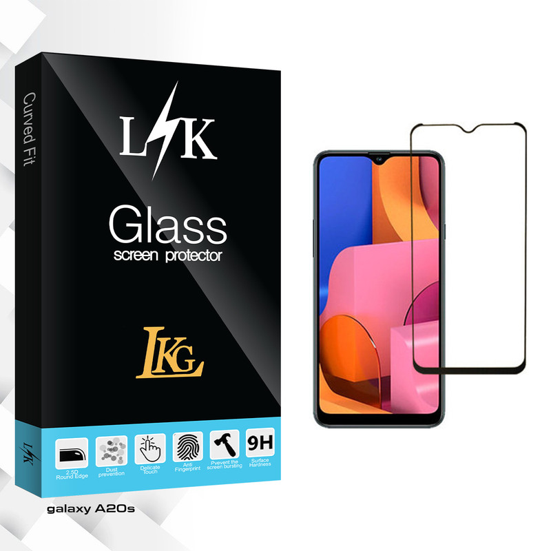 محافظ صفحه نمایش ال کا جی مدل LK Glass مناسب برای گوشی موبایل سامسونگ galaxy A20s