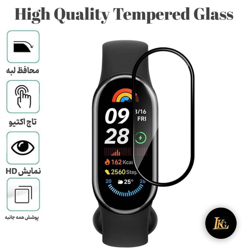 محافظ صفحه نمایش راندیکا مدل PMMA مناسب برای ساعت هوشمند شیائومی Mi Band 6 Pro