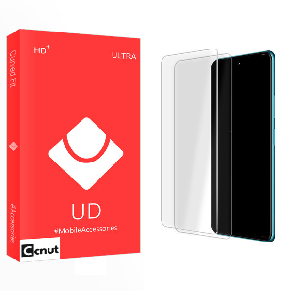 محافظ صفحه نمایش شیشه ای کوکونات مدل UD Ultra MIX3 مناسب برای گوشی موبایل اوپو A92s بسته دو عددی