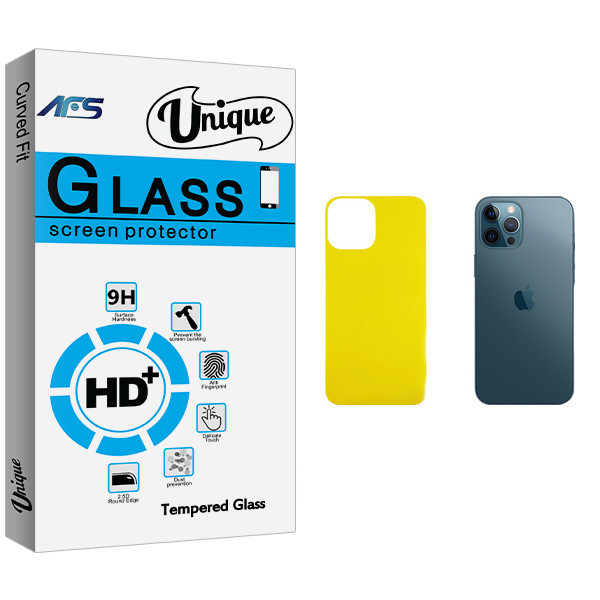 محافظ پشت گوشی ای اف اس مدل Unique Glass مناسب برای گوشی موبایل اپل iPhone 12 Pro Max