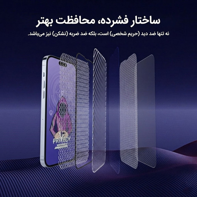 محافظ صفحه نمایش آتوچبو مدل PRVMiT-AT مناسب برای گوشی موبایل اپل iPhone 12