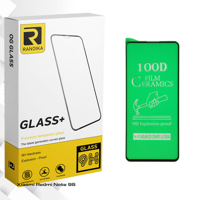 محافظ صفحه نمایش راندیکا مدل GLD مناسب برای گوشی موبایل شیائومی Redmi Note 9S