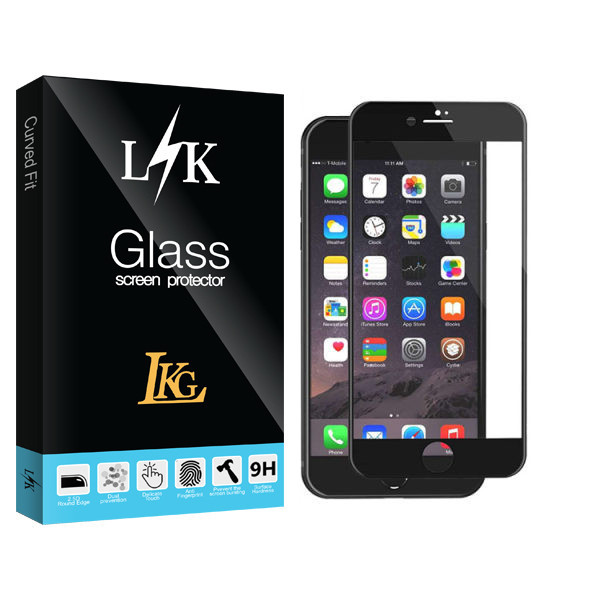 محافظ صفحه نمایش سرامیکی مات ال کا جی مدل LK Glass مناسب برای گوشی موبایل اپل Iphone 6s