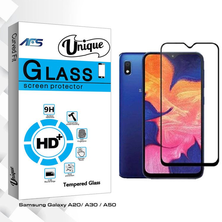 محافظ صفحه نمایش مات ای اف اس مدل Unique Glass مناسب برای گوشی موبایل سامسونگ Galaxy A20/ A30 / A50