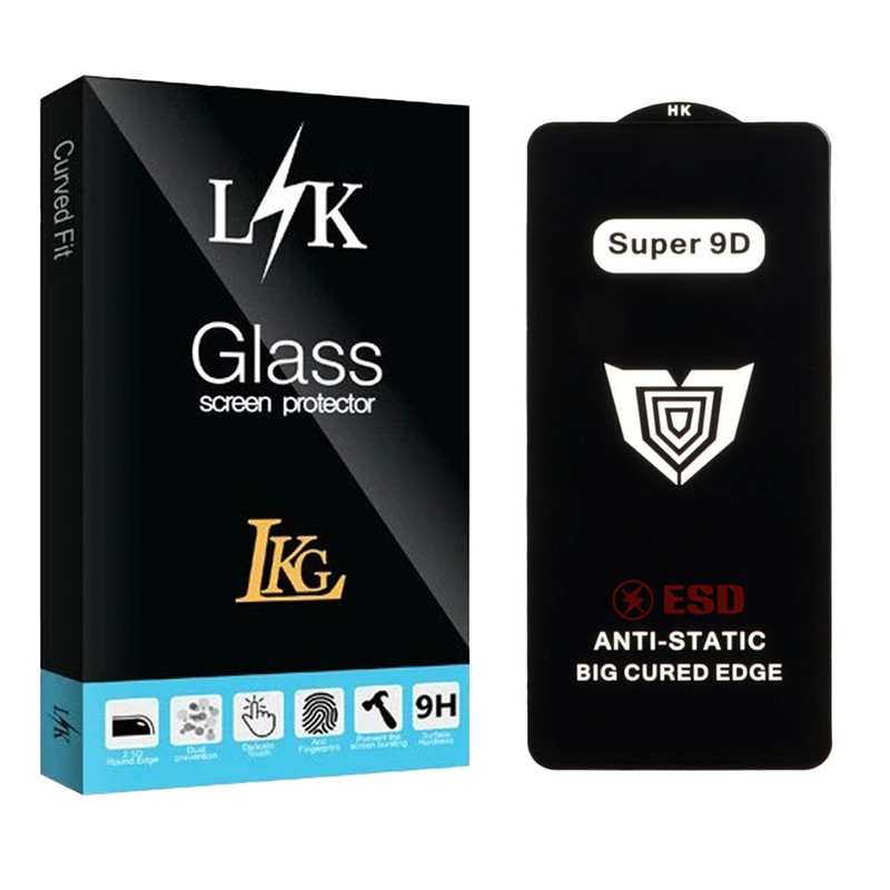 محافظ صفحه نمایش ال کا جی مدل Super 9D مناسب برای گوشی موبایل هوآوی Pura 80 Pro 5G