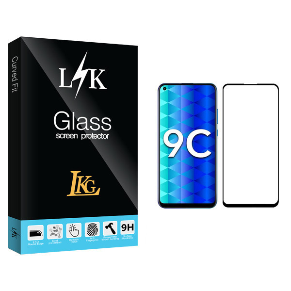 محافظ صفحه نمایش ال کا جی مدل LK Glass مناسب برای گوشی موبایل آنر 9C