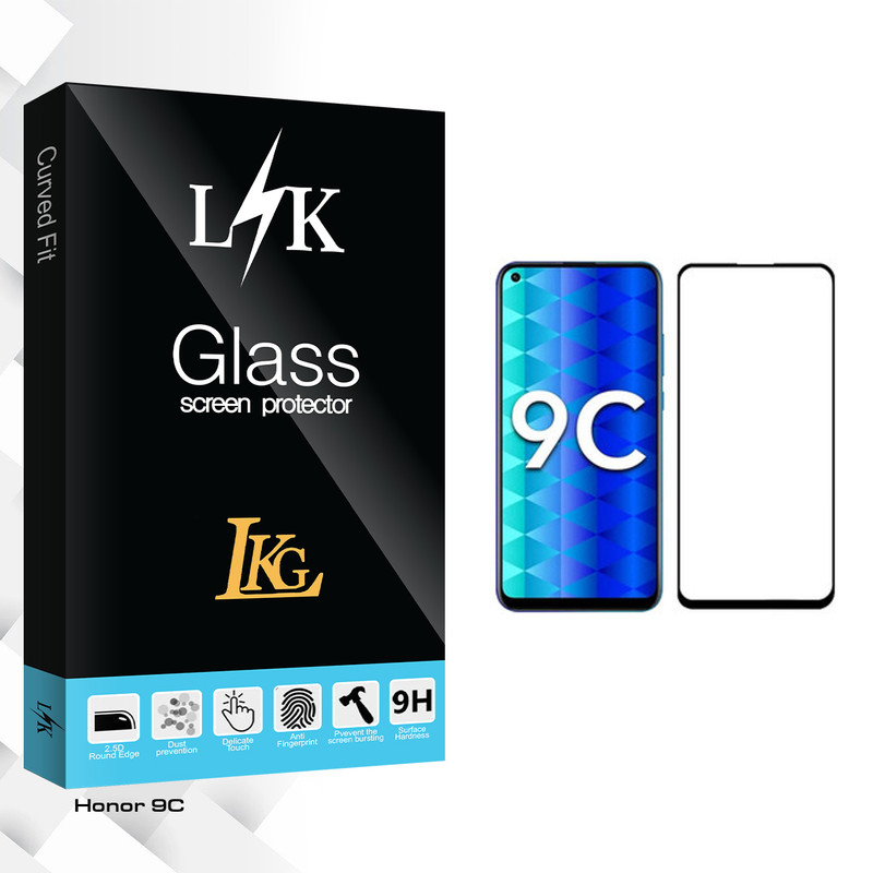 محافظ صفحه نمایش ال کا جی مدل LK Glass مناسب برای گوشی موبایل آنر 9C