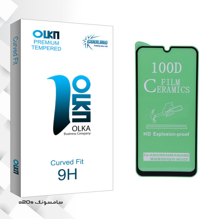 محافظ صفحه نمایش کولینگ مدل Olka مناسب برای گوشی موبایل سامسونگ Galaxy a20s