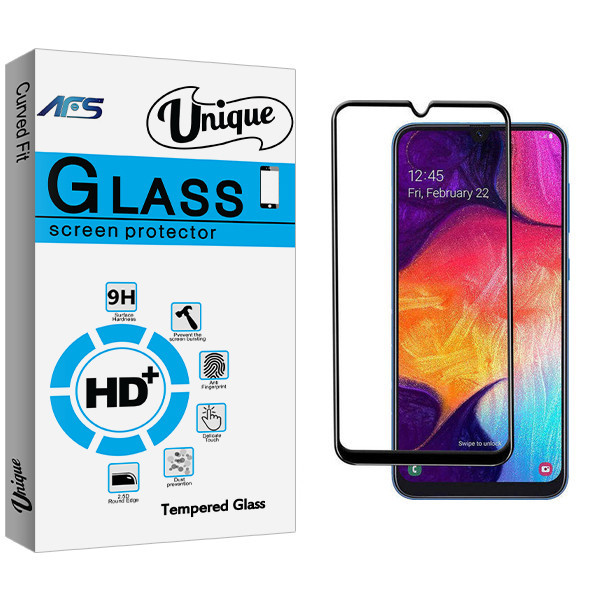 محافظ صفحه نمایش ای اف اس مدل Unique Glass مناسب برای گوشی موبایل سامسونگ Galaxy A70