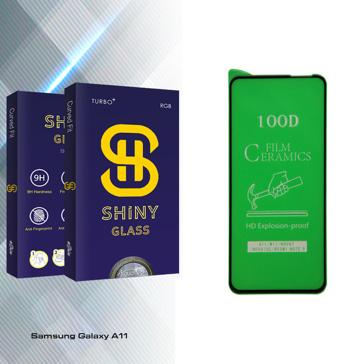 محافظ صفحه نمایش آتوچبو مدل Shiny Glass مناسب برای گوشی موبایل سامسونگ Galaxy A11