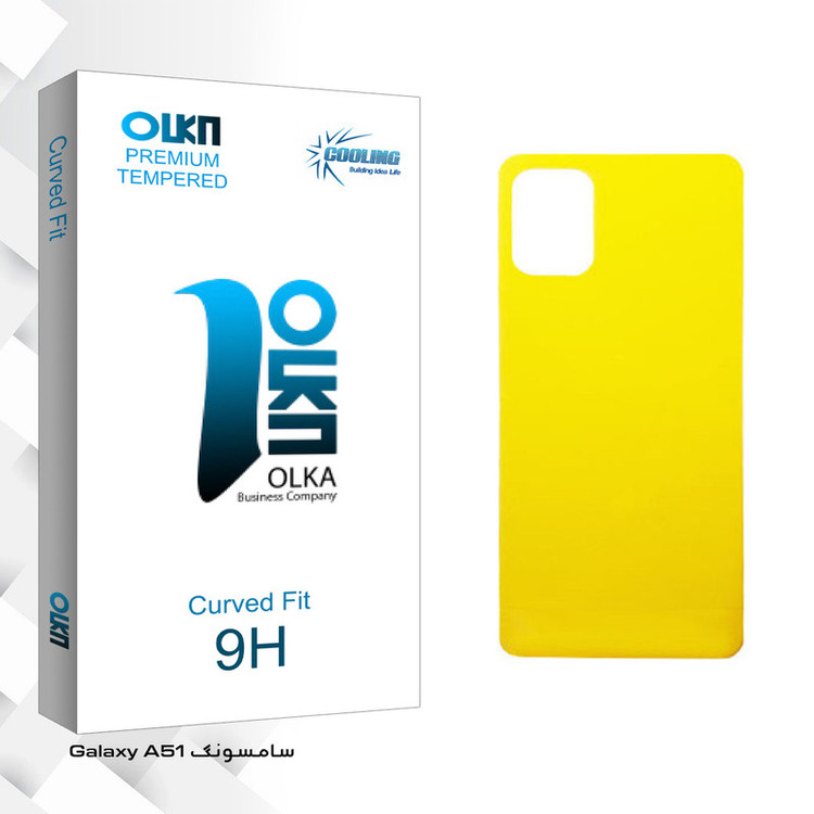 محافظ پشت گوشی کولینگ مدل Olka glass مناسب برای گوشی موبایل سامسونگ Galaxy A51