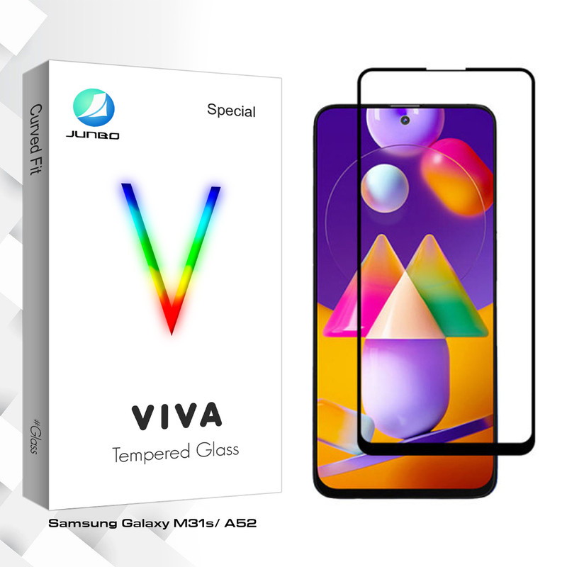 محافظ صفحه نمایش سرامیکی مات جانبو مدل Viva Glass مناسب برای گوشی موبایل سامسونگ Galaxy M31s/ A52