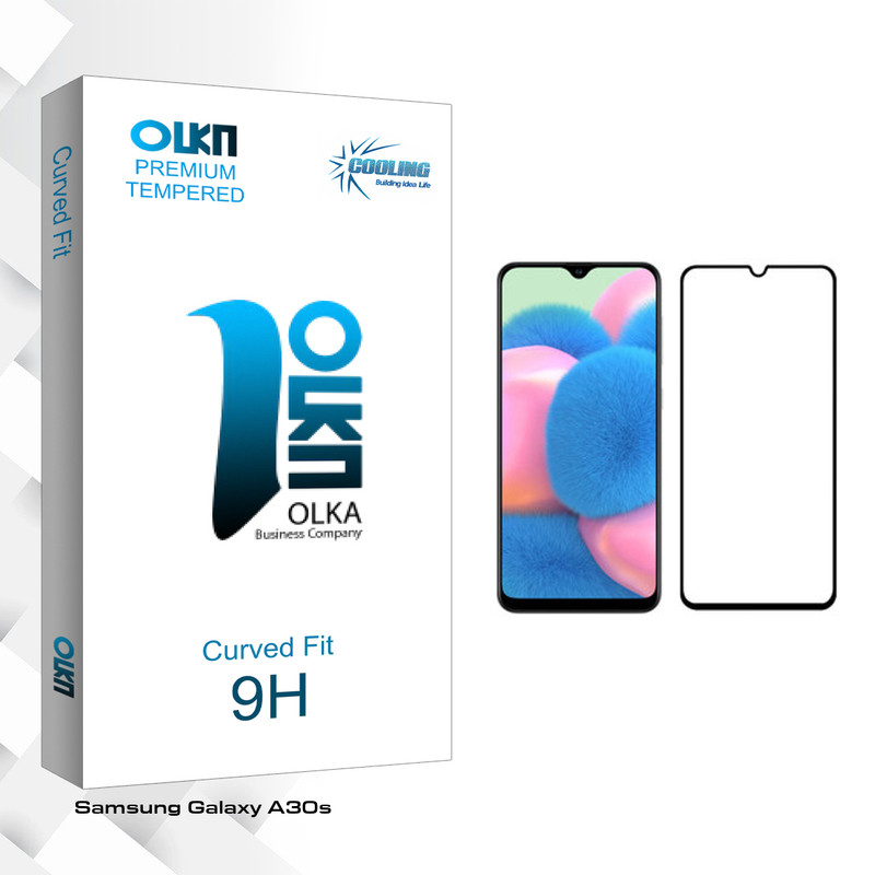 محافظ صفحه نمایش کولینگ مدل Olka glass مناسب برای گوشی موبایل سامسونگ Galaxy A30s
