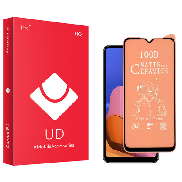 محافظ صفحه نمایش سرامیکی مات یو دی مدل HQ مناسب برای گوشی موبایل سامسونگ Galaxy A02s