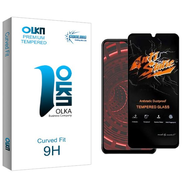 محافظ صفحه نمایش کولینگ مدل Olka Antistatic مناسب برای گوشی موبایل سامسونگ Galaxy A04