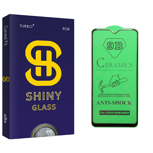 محافظ صفحه نمایش سرامیکی آتوچبو مدل Shiny Glass مناسب برای گوشی موبایل سامسونگ Galaxy A10