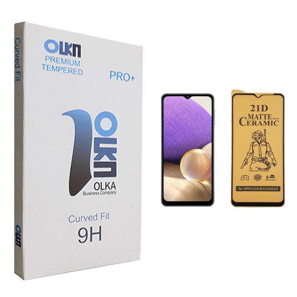 محافظ صفحه نمایش سرامیکی الکا مدل +PRO مناسب برای گوشی موبایل سامسونگ Galaxy A32