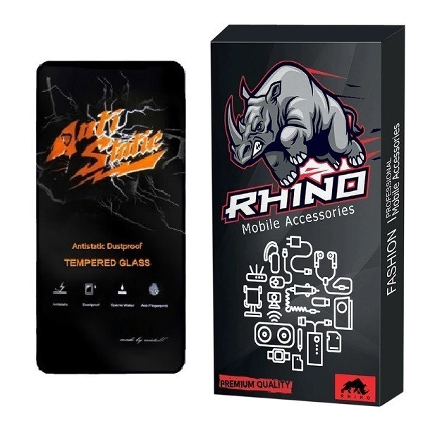 محافظ صفحه نمایش راینو مدل Anti-Static مناسب برای گوشی موبایل اپل iPhone 13 pro