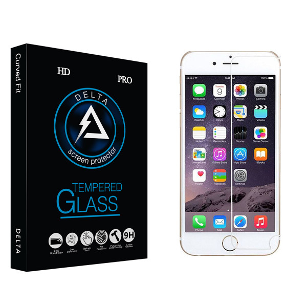 محافظ صفحه نمایش دلتا مدل HD مناسب برای گوشی موبایل اپل Iphone 6s/6s plus