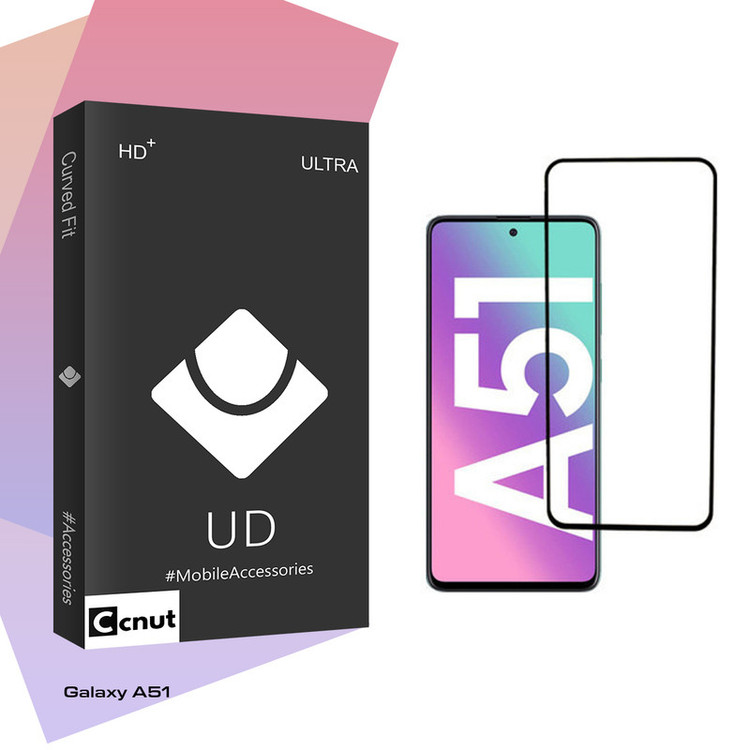 محافظ صفحه نمایش کوکونات مدل UD Black مناسب برای گوشی موبایل سامسونگ Galaxy A51