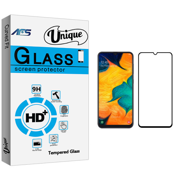 محافظ صفحه نمایش ای اف اس مدل Unique Glass مناسب برای گوشی موبایل سامسونگ Galaxy A30