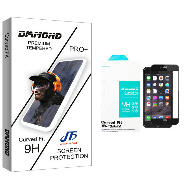 محافظ صفحه نمایش مات جی اف مدل Diamond glass مناسب برای گوشی موبایل اپل Iphone 6/ 7 / 8