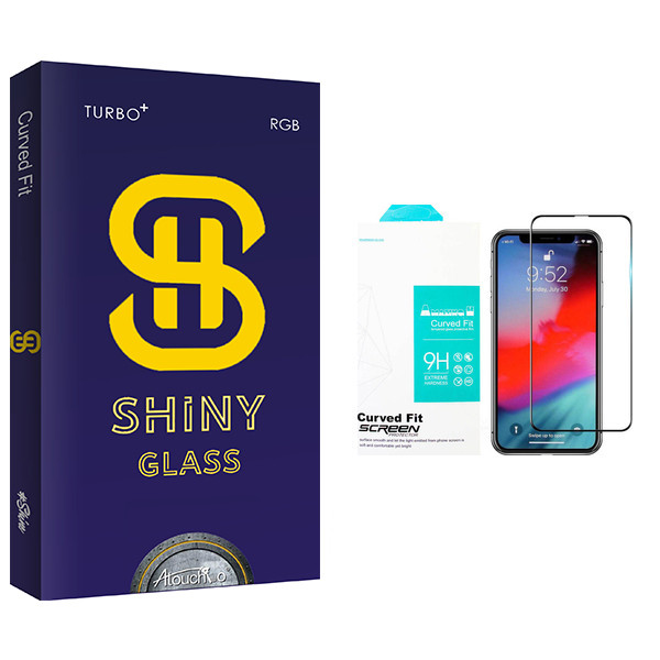 محافظ صفحه نمایش سرامیکی مات آتوچبو مدل Shiny Glass مناسب برای گوشی موبایل اپل Iphone X/ Xs / 11pro