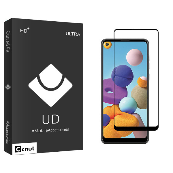 محافظ صفحه نمایش کوکونات مدل UD Black مناسب برای گوشی موبایل سامسونگ Galaxy A21