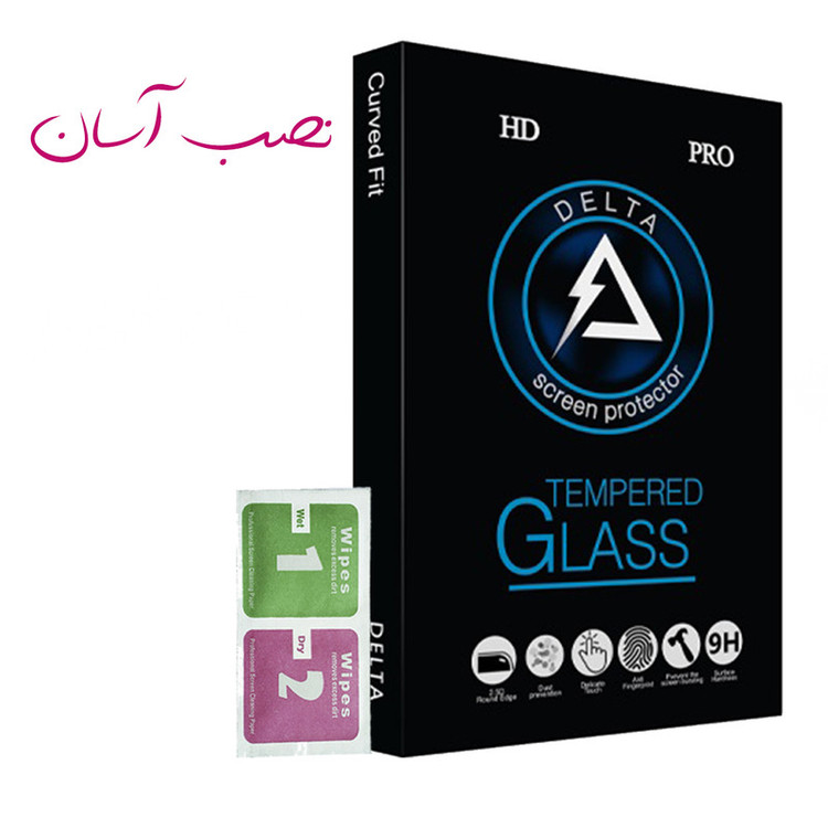 محافظ صفحه نمایش سرامیکی دلتا مدل Fit مناسب برای گوشی موبایل اپل iPhone 11