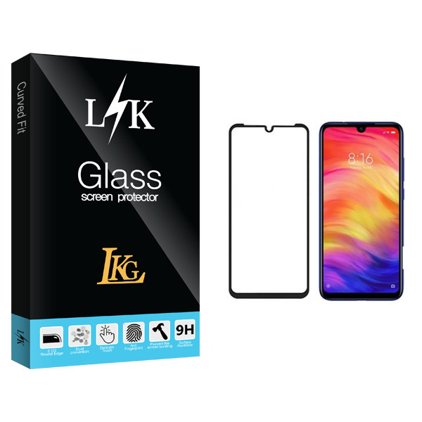محافظ صفحه نمایش ال کا جی مدل LK Glass مناسب برای گوشی موبایل شیائومی Redmi Note 7