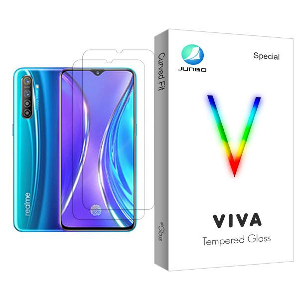 محافظ صفحه نمایش جانبو مدل Viva Glass MIX002 مناسب برای گوشی موبایل ریلمی XT 730G بسته دو عددی