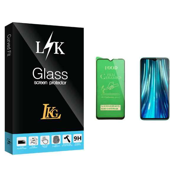 محافظ صفحه نمایش سرامیکی ال کا جی مدل LK Glass مناسب برای گوشی موبایل شیائومی Redmi Note 8 Pro
