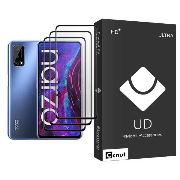 محافظ صفحه نمایش کوکونات مدل UDB Ultra MIX003 مناسب برای گوشی موبایل ریلمی Narzo 30 Pro 5G بسته سه عددی