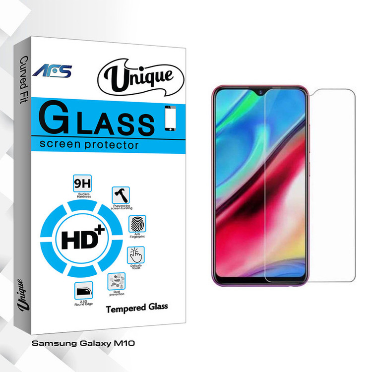 محافظ صفحه نمایش ای اف اس مدل Unique Glass مناسب برای گوشی موبایل سامسونگ Galaxy M10