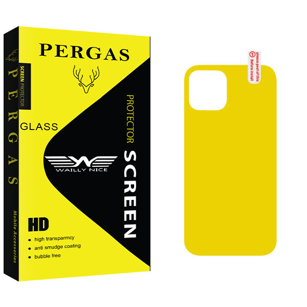 محافظ پشت گوشی وایلی نایس مدل Pergas Glass مناسب برای گوشی موبایل اپل iPhone 12