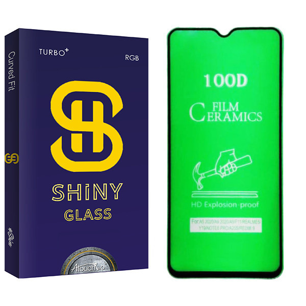 محافظ صفحه نمایش سرامیکی آتوچبو مدل Shiny Glass مناسب برای گوشی موبایل سامسونگ Galaxy A50s