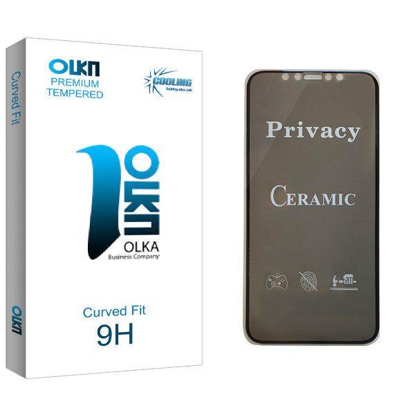 محافظ صفحه نمایش سرامیکی کولینگ مدل Olka glass مناسب برای گوشی موبایل اپل Iphone 11 Pro