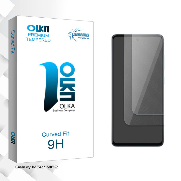 محافظ صفحه نمایش شیشه ای کولینگ مدل Olka Glass مناسب برای گوشی موبایل سامسونگ Galaxy M52/ M62 بسته دو عددی