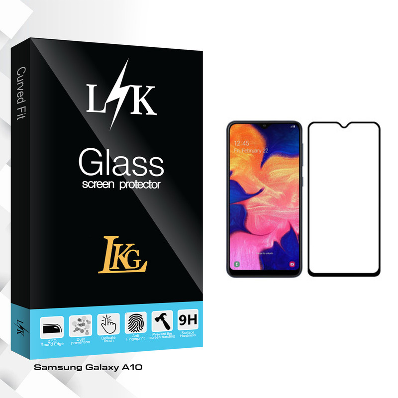 محافظ صفحه نمایش ال کا جی مدل LK Glass مناسب برای گوشی موبایل سامسونگ Galaxy A10