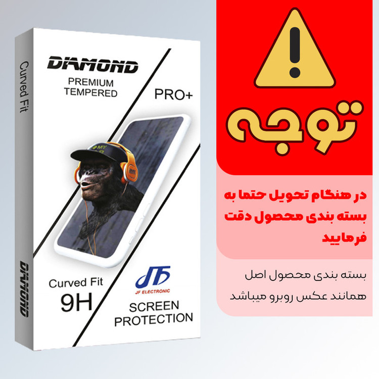 محافظ صفحه نمایش سرامیکی جی اف مدل Diamond glass مناسب برای گوشی موبایل سامسونگ Galaxy A12