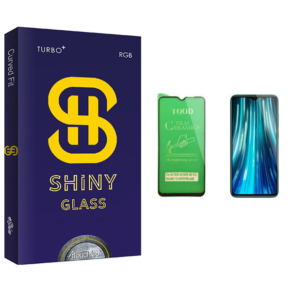 محافظ صفحه نمایش سرامیکی آتوچبو مدل Shiny Glass مناسب برای گوشی موبایل شیائومی Redmi Note 8 Pro