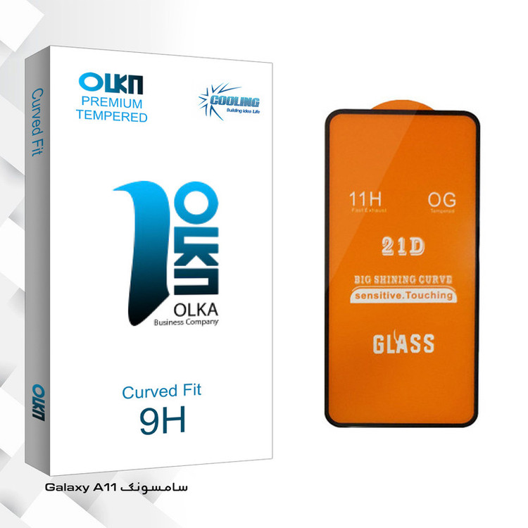محافظ صفحه نمایش کولینگ مدل Olka glass مناسب برای گوشی موبایل سامسونگ Galaxy A11