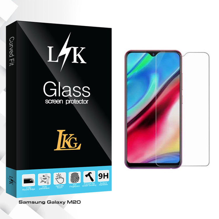 محافظ صفحه نمایش ال کا جی مدل LK Glass مناسب برای گوشی موبایل سامسونگ Galaxy M20
