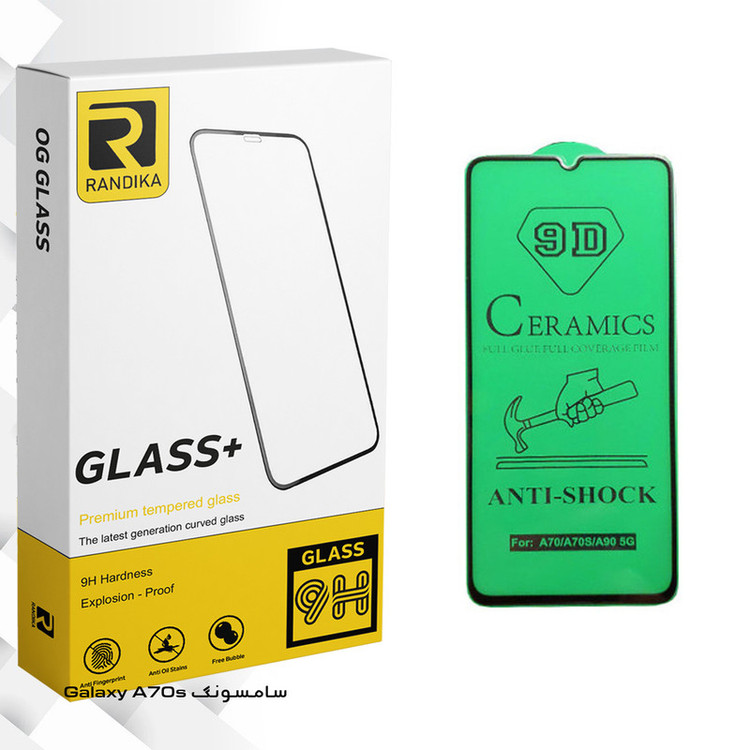 محافظ صفحه نمایش سرامیکی راندیکا مدل GLD مناسب برای گوشی موبایل سامسونگ Galaxy A70s