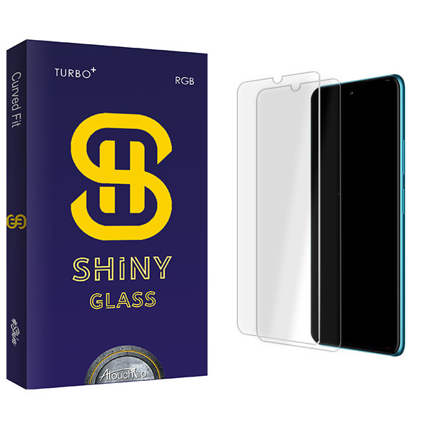 محافظ صفحه نمایش شیشه ای آتوچبو مدل Shiny Glass MIX مناسب برای گوشی موبایل موتورولا Moto E20 بسته دو عددی