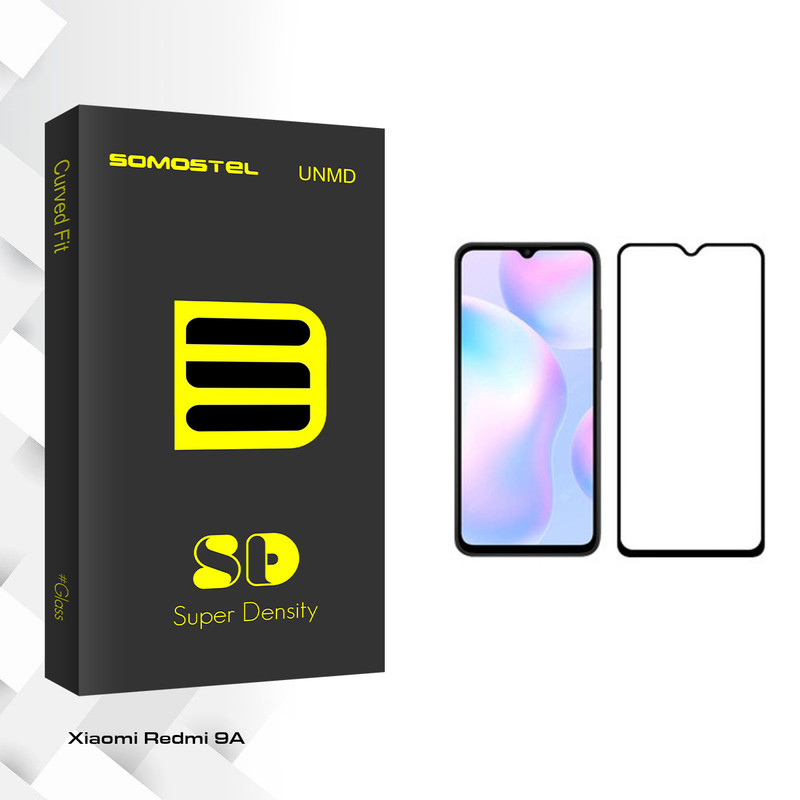 محافظ صفحه نمایش سوماستل مدل SD Glass مناسب برای گوشی موبایل شیائومی Redmi 9A