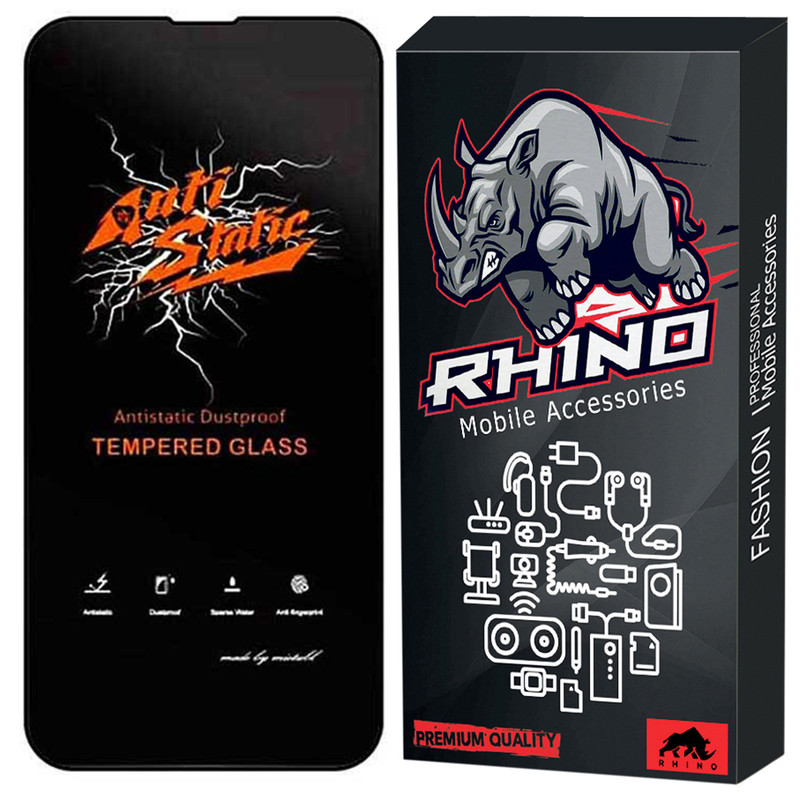محافظ صفحه نمایش راینو مدل Anti-Static مناسب برای گوشی موبایل اپل iPhone 13 / 13 Pro